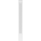 Ekena Millwork Fluted PVC Pilaster w/Decorative Capital & Base, 10"W x 102"H x 2"P PILP10X102FL02-2 - alternate 2